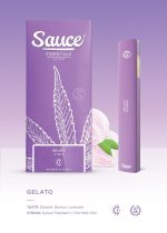 SAUCE- DISPOSABLE 1G LIVE RESIN INFUSED- GELATO