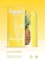 SAUCE- DISPOSABLE 1G LIVE RESIN INFUSED- ALOHA EXPRESS