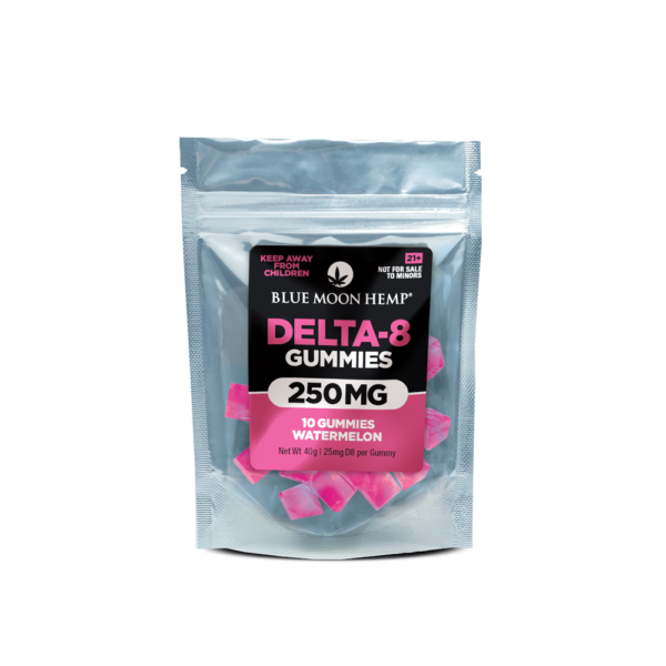 Delta 8 Watermelon Gummies 250mg
