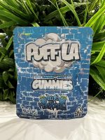 PUFF LA GUMMIES- HASH INFUSED 500mg- BLUE RASPBERRY