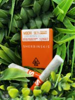 SHERBINSKIS- Live Rosin Infused 5pck Pre rolls- MOCHI
